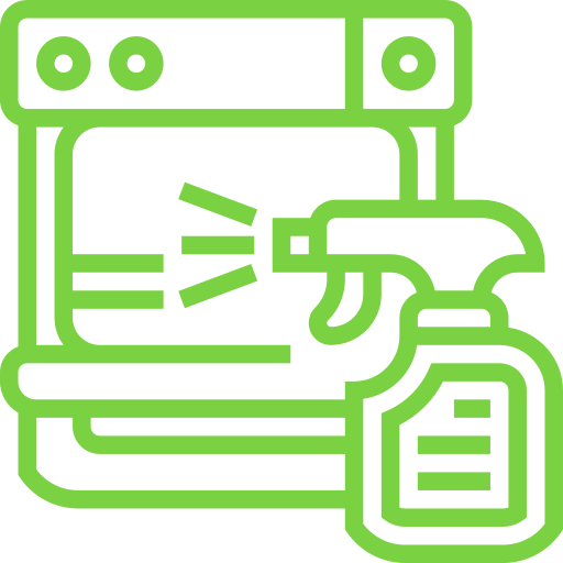 oven cleaning icon